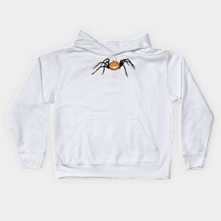 Pumpkin Spider Kids Hoodie